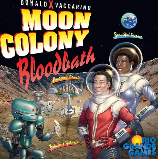 Moon Colony Bloodbath – svart humor, motorbygge och katastrofer på månen