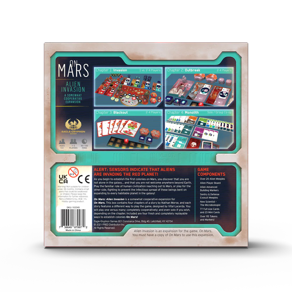 On Mars: Alien Invasion